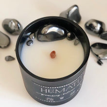 Load image into Gallery viewer, Hematite Intention Candle
