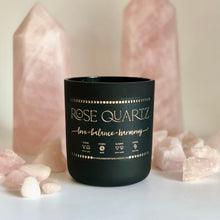 Load image into Gallery viewer, Rose Quartz Intention Candle
