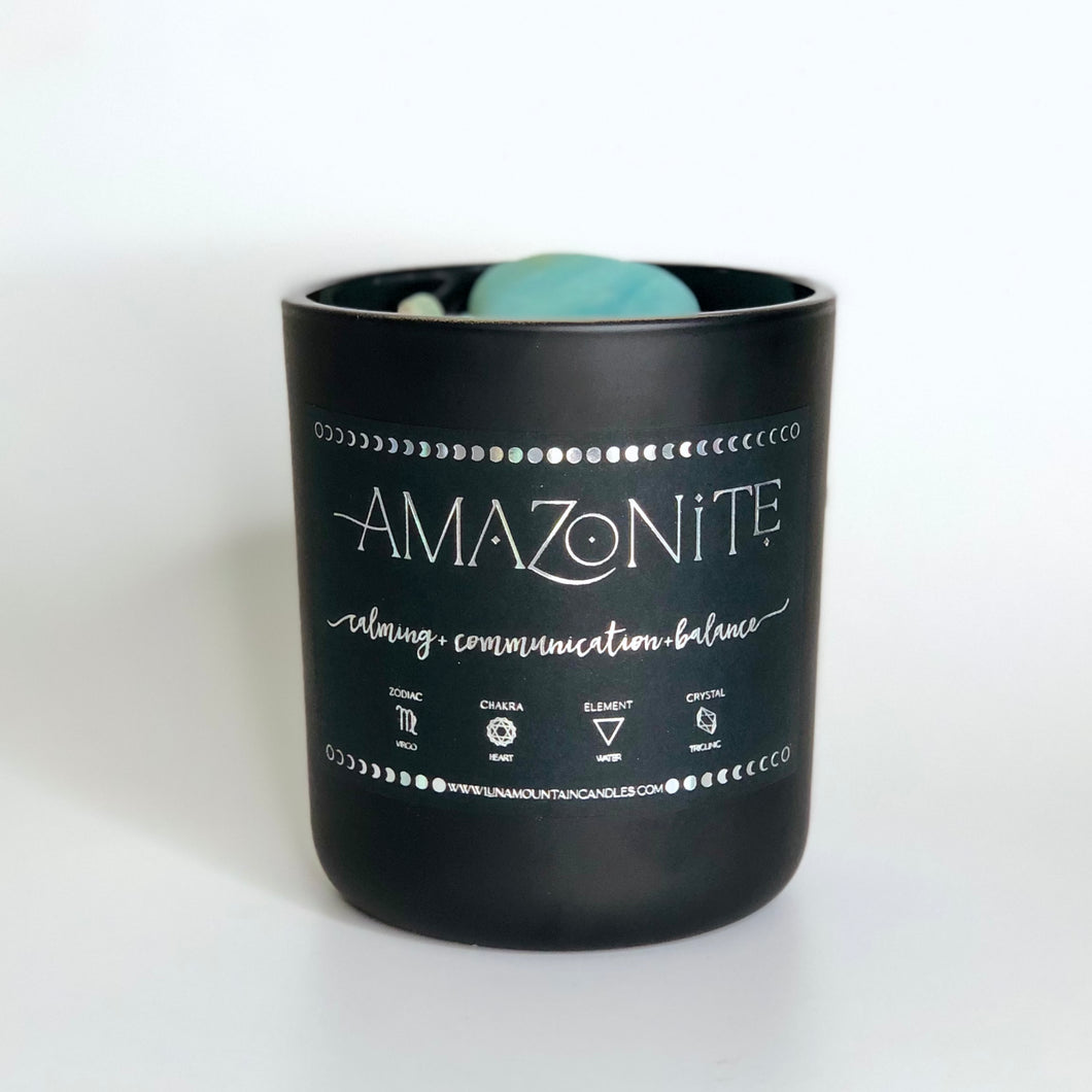 Amazonite Intention Candle