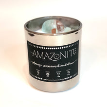 Load image into Gallery viewer, Amazonite Intention Candle
