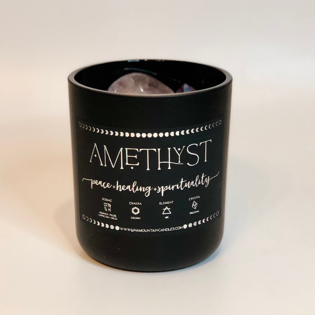 Amethyst Intention Candle