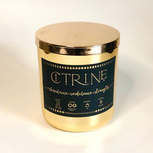 Load image into Gallery viewer, Citrine Intention Candle
