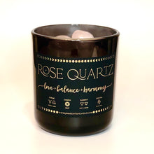 Load image into Gallery viewer, Rose Quartz Intention Candle
